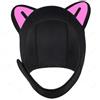 LIXSAZSE Cuffia da Sub, Cappuccio per Immersioni subacquee, Adorabili Orecchie di Gatto, Adatte per Essere indossate in Ambienti Freddi, Snorkeling, Kayak, Canoa, Sport