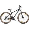 sun baby VERDANT SHRED Bicicletta da 29 pollici, leggero mountain bike per adulti, bici da ciclismo 29 - telaio in alluminio, freni a disco, 21 marce - Nero
