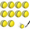 Wisylizv Palline da Golf da Pratica per Giardino | 10 Palline di Allenamento in Spugna per Pratica e Gioco - Per Principianti Giovani Adulti
