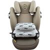 JYOKO KIDS Fodera per accessorio di seggiolino auto in cotone Compatibile con Cybex Pallas M e Pallas B -Fix (Raccoon)