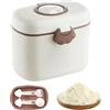 Generico Dispenser Latte in Polvere | Porta Latte per,Portatile per Utilizzo Quotidiano a Casa Asilo Viaggi e Cucina