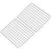 PATIKIL 2 Pezzi Pannello A Griglia 65x45cm per Casa Ufficio Matrimonio Nero | Griglia Per Foto Memo Display Pannello Appendibile Organizzatore Parete Decorativo