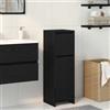 Genérico Mobile da Bagno Rovere Nero 30 x 30 x 95 cm Legno Multistrato,Nero,14.1kg,862504