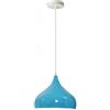LEDSone Lampadario moderno Lampada a sospensione Lampada a sospensione industriale E27 (blu)