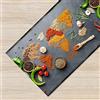 IlGruppone Tappeto Cucina Antiscivolo Made in Italy Passatoia Antimacchia Multiuso Corridoio Soggiorno Lavabile in Lavatrice - 92 Chilly - 50x450cm