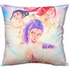 COQOYO Demon-Hunters, federa decorativa per cuscino Huntrix, morbida federa con motivo double-face e chiusura lampo nascosta, per letto, divano, sedia e camera da letto, 45 x 45 cm
