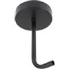 Yardenfun Supporto per Lampade a Muro in Metallo Nero, Struttura Semplice e Facile da Usare per Maggiore Stabilità, per Accessori Lampada da Parete Fai da Te