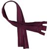 KGS Cerniere divisibili, chiusura lampo da 5 mm, in plastica per giacche, 2 pezzi per confezione (rosso bordeaux, 80 cm)
