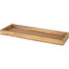 Spetebo Vassoio rettangolare XL in legno di mango, 50 x 18 cm, vassoio decorativo in legno