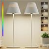HONEYWELL Set di 2 lampade da tavolo senza fili ricaricabili M1 Sunturalux Lampada da tavolo portatile a LED 5200 mAh ricaricabile 4 colori 9RGB dimmerazione continua luce notturna per ristorante