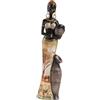 JISADER Statuetta di Donne africane Statue africane Sculture Pezzo d'Arte da Collezione Decorativo retrò per Accento Decorativo su scaffale, Stile b