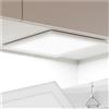 tectake® Pannello LED Lucerna - Pannello LED con sistema da soffitto - Plafoniera LED ultrapiatta, Ultra sottile, bianco caldo 3000 k, 14 W, lampada da soggiorno a risparmio energetico, 29,5 x 29,5 cm