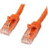 STARTECH.COM Cavo di rete Cat6 Snagless RJ45 - 7 m - Arancione - Cavo UTP Ethernet Cat 6 7 metri