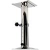 Osculati Base per sedia telescopica in acciaio VA, girevole 540/720 mm, 1 pezzo