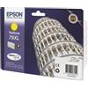 Epson Cartuccia d'inchiostro, Epson 79 XL, giallo, Tour de Pise, DURABrite Ultra Ink, 17,1 ml, per WorkForce Pro WF-4630DWF, WF-4640DTWF, WF-5110DW