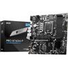 MSI PRO B760M-P Scheda Madre Micro-ATX - Supporta Intel 12° & 13° Gen, LGA 1700 - DDR5 Memory Boost 6800+MHz/OC, PCIe 4.0 x16 Slot, M.2 Gen4 Slots