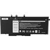 XClong 68Wh GJKNX Laptop Batteria per Dell Latitude 5480 5580 5280 5288 5488 5590 5591 5490 5491 5495 E5480 E5580 E5490 E5590 Precision 15 3520 3530 Serie 451-BBZG GD1JP DY9NT 5YHR4