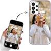 Yoedge Cover Personalizzata per Samsung Galaxy A53 5G 6,5 Personalizzato con Foto Immagine Testi Disegni Custodia Personalizzabile Regalo Album Personalizzabili Viola Case per Samsung A53 5G