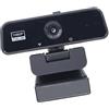 CAZSTYK Telecamera Web 4K con supporto angolare regolabile per ufficio domestico e fotocamera per autofocus didattico online per laptop
