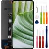 swark Nuovo display LCD da 6,72 di ricambio per ZTE Nubia Neo 2 5G Z2352N aggiornato set di attrezzi di riparazione, nero