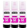 Supply Guy Inchiostro Magenta compatibili con Epson 104 per EcoTank ET-4800 ET-2871 ET-2870 ET-2862 ET-2861 ET-2811 (3 Flaconi di Inchiostro da 3x70ml)
