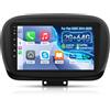 ETLFUCyber [2G+64G] Android Autoradio per Fiat 500X 2014-2020 (left-hand drive) con Senza Fili Carplay e Android Auto, Autoradio Touch Screen HD da 9 pollici con GPS/WiFi/Bluetooth/EQ/FM RDS