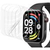 TMahhbid [5 Pack] Hydrogel Pellicola Protettiva Schermo per Xiaomi Redmi Watch 6, [Film flessibile] Morbida TPU Protezioni Schermo [Trasparente HD]