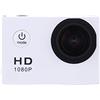 Ekrfxh SJ4000X - Videocamera sportiva impermeabile, grandangolare a 140°, Full HD, 12 MP, schermo LCD da 5,1 cm, per ciclismo, equitazione, vlog subacquea, 30 m, con molti accessori (bianco)