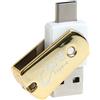 BUIDI USB 3.1 Tipo C Adattatore per Lettore di schede da USB-C a Micro SD TF per Computer da Ufficio per Telefono Cellulare MacBook, Accessori elettronici: Oro/Rosso