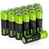 Green Cell Batterie Ricaricabili AA 2600mAh Ni-MH - 16 Pezzi di Batterie AA 1.2V per Uso Quotidiano, Ideali per Telecomandi, Giocattoli e Altri Dispositivi Elettronici