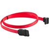 LANBERG Cavo SATA III 6 GB/S Femminile Angolo femminile 0.5m rosso