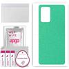 apgo BACK SKIN Film Pellicola protettiva Protezione Posteriore per Oppo Find X5 Lite, skin sticker film foil vinyl Menta Pastello opaco