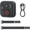 Zhixteu Telecomando Bluetooth per DJI Osmo 360/Action 6/5 Pro/4, Portata 50m, con Cinturino da Polso, Durata della Batteria 96 Ore