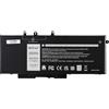 WLTree 68Wh GJKNX Batteria per Dell Latitude 5480 5580 5280 5288 5488 5590 5591 5490 5491 5495 E5480 E5580 E5490 E5590 Precision 15 3520 3530 Serie GD1JP 0GD1JP DY9NT 5YHR4 451-BBZG 7.6V Battery