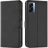 Verco Custodia a libro per Oppo A77 5G, per Oppo A77 5G, colore: Nero