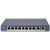 Hikvision Switch Hikvision DS-3E0310P-E/M(B) 8x PoE 10/100 Mbps 2x Gigabit RJ45