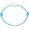 Schmuck Les Poulettes LES POULETTES BIJOUX - Bracciale Collegamento Perla Coltivata Bianca Les Poulettes - Classics - Turchese