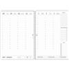 Agendepoint.it Agenda Settimanale 2027 A5, Planner Verticale con Spirale, Formato 15x21cm, Note e Progetti, Copertina Plastificata