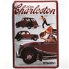 Les Collections Rétro Targa in metallo goffrato 30 x 20 cm Citroen Citroen 2 CV Charleston Prodotto con licenza ufficiale e/o design esclusivo