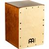 Meinl Percussion Jam Cajon Instrument - Piccola Drum Box per Bambini e Adulti fino a 1,50 m - Superficie di Suono in Betulla del Baltico (JC50AB-B)