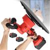 ZengHeBloom Frattazzatrice Elettrica Levigatrice per Pareti Portatile 1680 W,Cazzuola per Cemento con Batteria Litio,6 Velocità,Levigatrice per Pareti e Pavimenti In Edilizia per Calcestruzzo,Intonaco(2 battery)