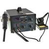 SATKIT Mlink H3+ Stazione Saldante Aria Calda 800W Doppio Display Digitale con Saldatore 50W e Accessori 220V