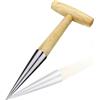HDGSAFD 1 macchina di semina in acciaio inox, strumenti di piantagione, strumenti per piantare fiori, giardinaggio, semina manuale, acciaio