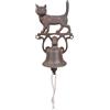 Esschert Design DB82 Rustico in ghisa Campanello Cat
