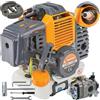 MagiProject Motore di Ricambio 6HP POWERMAT per Tagliaerba Decespugliatore Trivella Rasaerba, Tosaerba, Raffreddamento ad Aria, 2 Tempi + Omaggio Miscela da 100ml