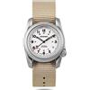 BODERRY Orologio Uomo Automatico Titanio - 40mm Orologio da Campo Militare, Movimento Meccanico Giapponese, Funzione Giorno-Data, Corona a Vite, Impermeabile 100m, Cinturino in Nylon - VOYAGER
