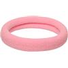 Whakano 100 elastici per capelli da donna, 4,3 cm, senza cuciture, elastici, per coda di cavallo, in nylon, spandex, per capelli, per donne, ragazze, uso quotidiano, rosa chiaro