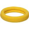 Whakano 100 elastici per capelli da donna, 4,3 cm, senza cuciture, elastici, per coda di cavallo, in nylon, spandex, per capelli, per donne, ragazze, uso quotidiano, colore giallo
