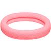 Whakano 100 elastici per capelli da donna, 4,3 cm, senza cuciture, elastici, per coda di cavallo, in nylon, spandex, per capelli, per donne, ragazze, uso quotidiano, rosa A