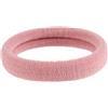 Whakano 100 elastici per capelli da donna, 4,3 cm, senza cuciture, elastici, per coda di cavallo, in nylon, spandex, per capelli, per donne, ragazze, uso quotidiano, rosa C